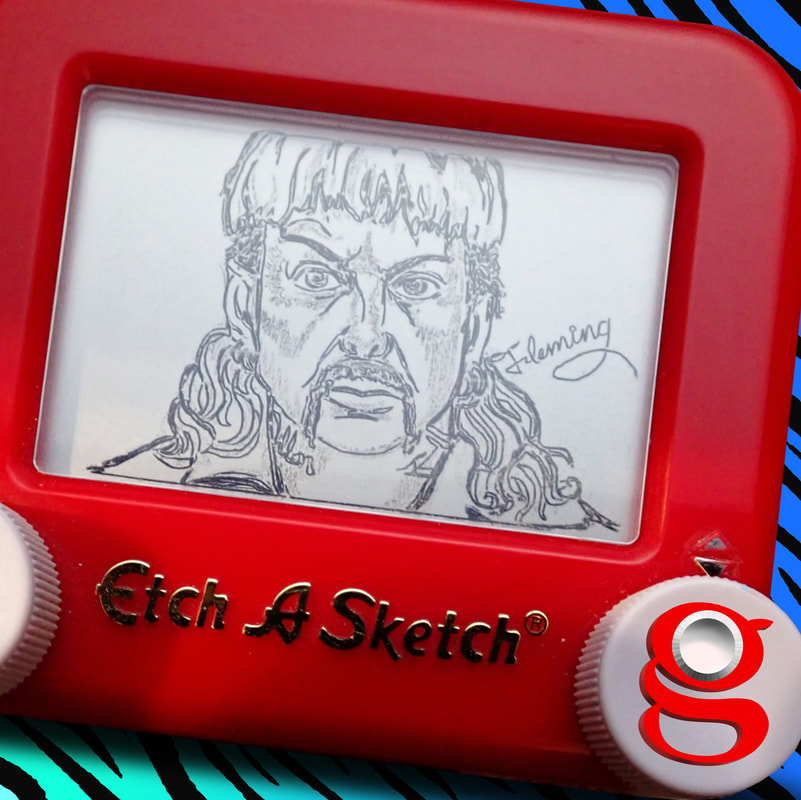 Etch-A-Sketch Art - KYLE FLEMING'S ART